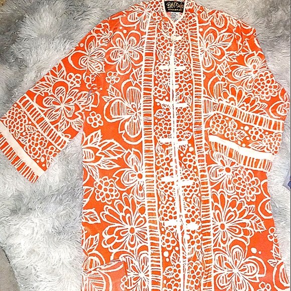 Bob Mackie  Silk kimono xs - Picture 1 of 1
